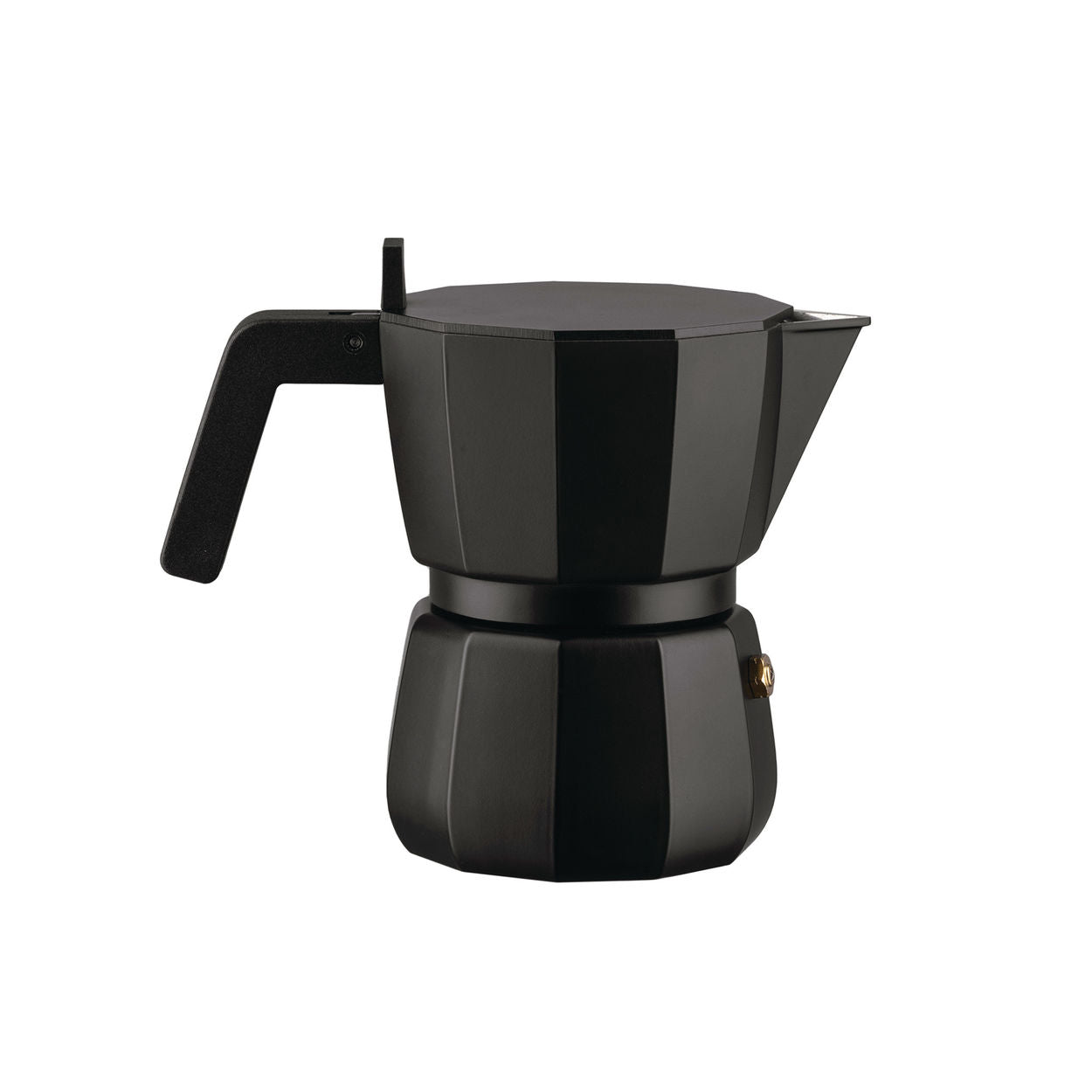 Moka keitin, pressopannu, mutteripannu musta