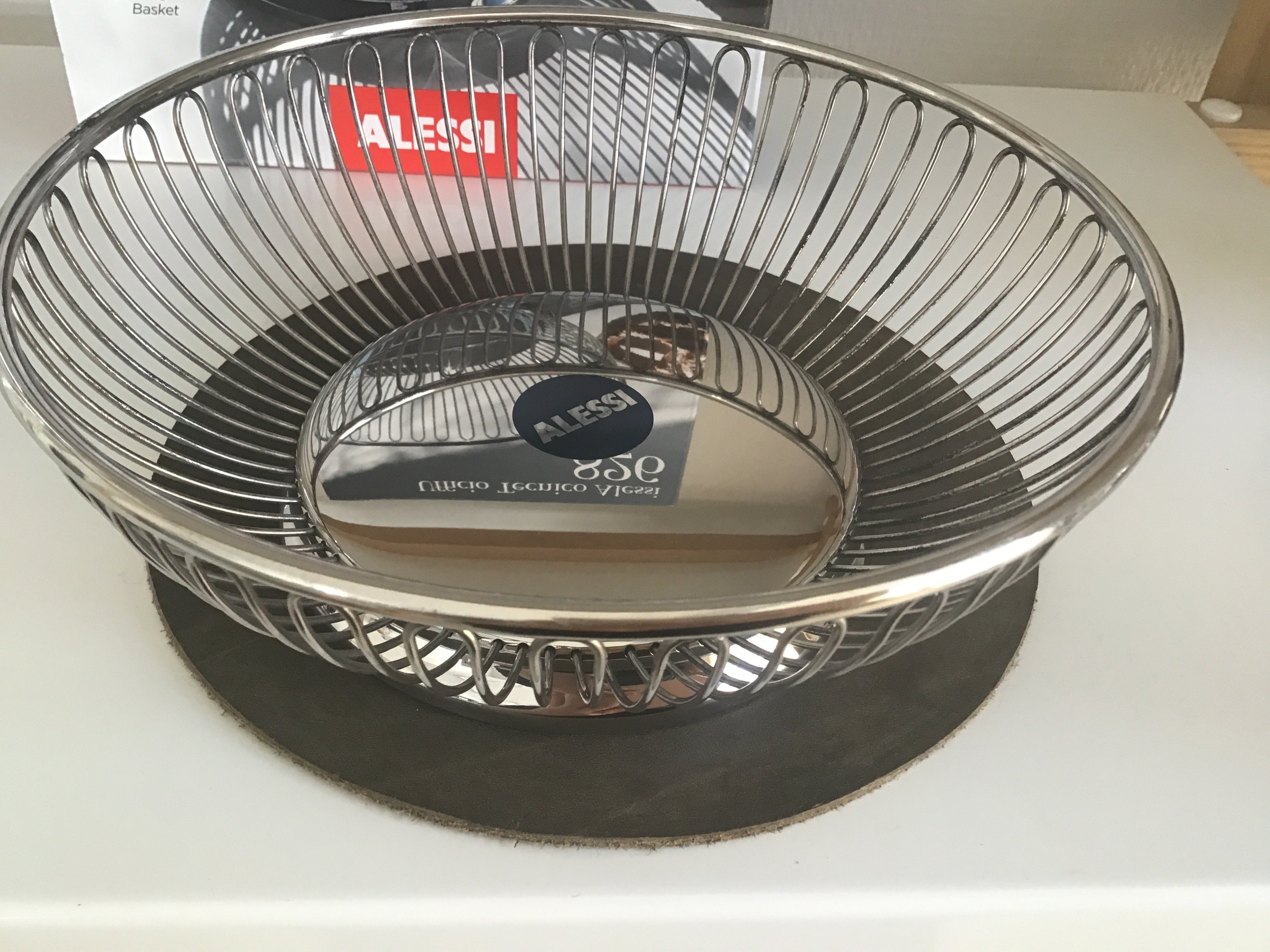 Hedelmäkori matala, ruostumaton teräs