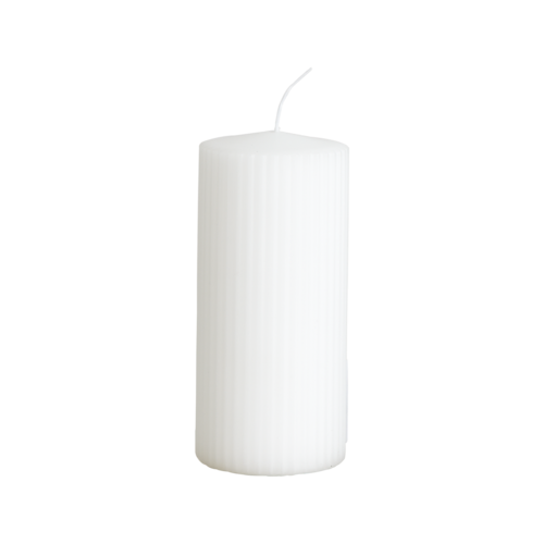Rill pilarikynttilä, vekkikuviointi, parafiinia, useita värejä, 15cm
