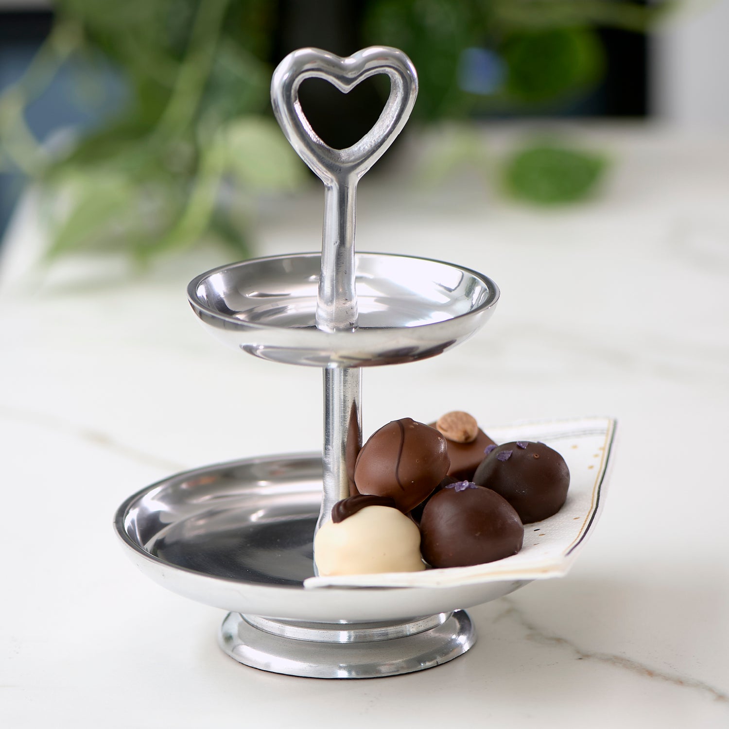 Sydän Kerrostarjotin alumiinia