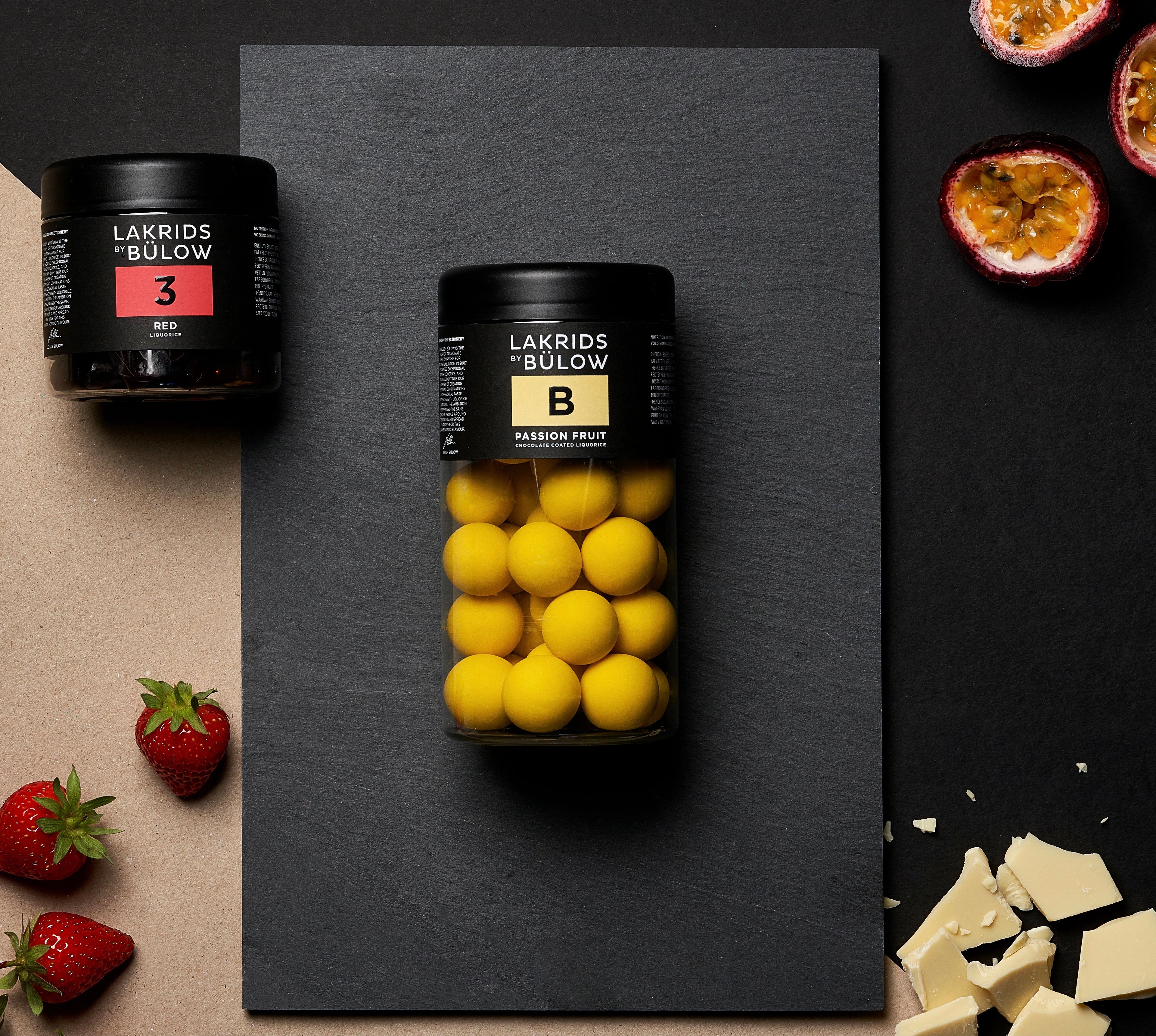 B - Passion Fruit iso tai pieni