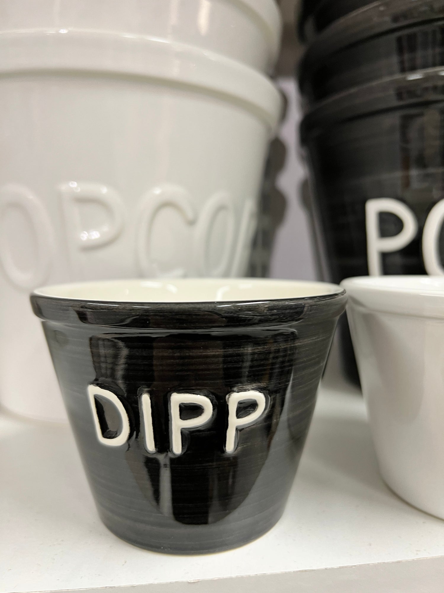 Dipp kulho useita värejä