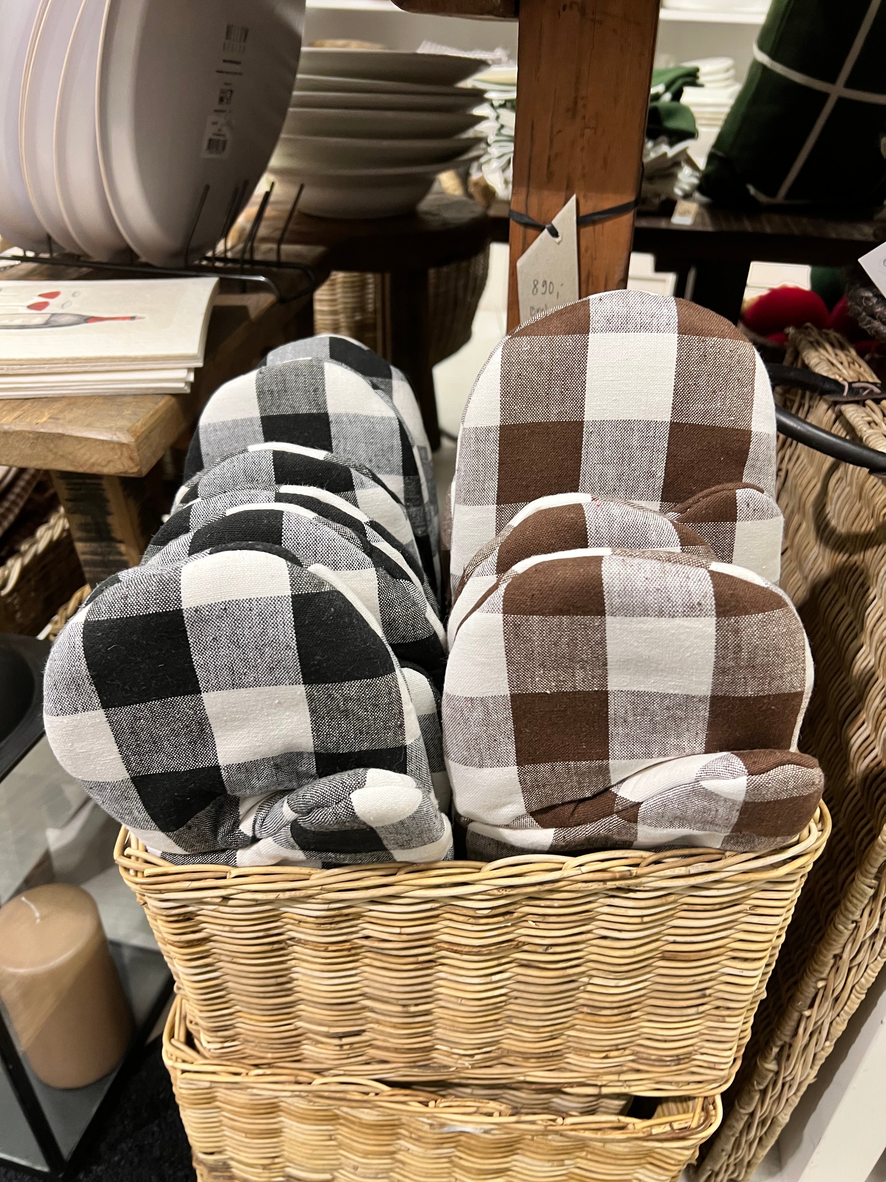 Patakinnas ruudullinen vihreä tai punainen