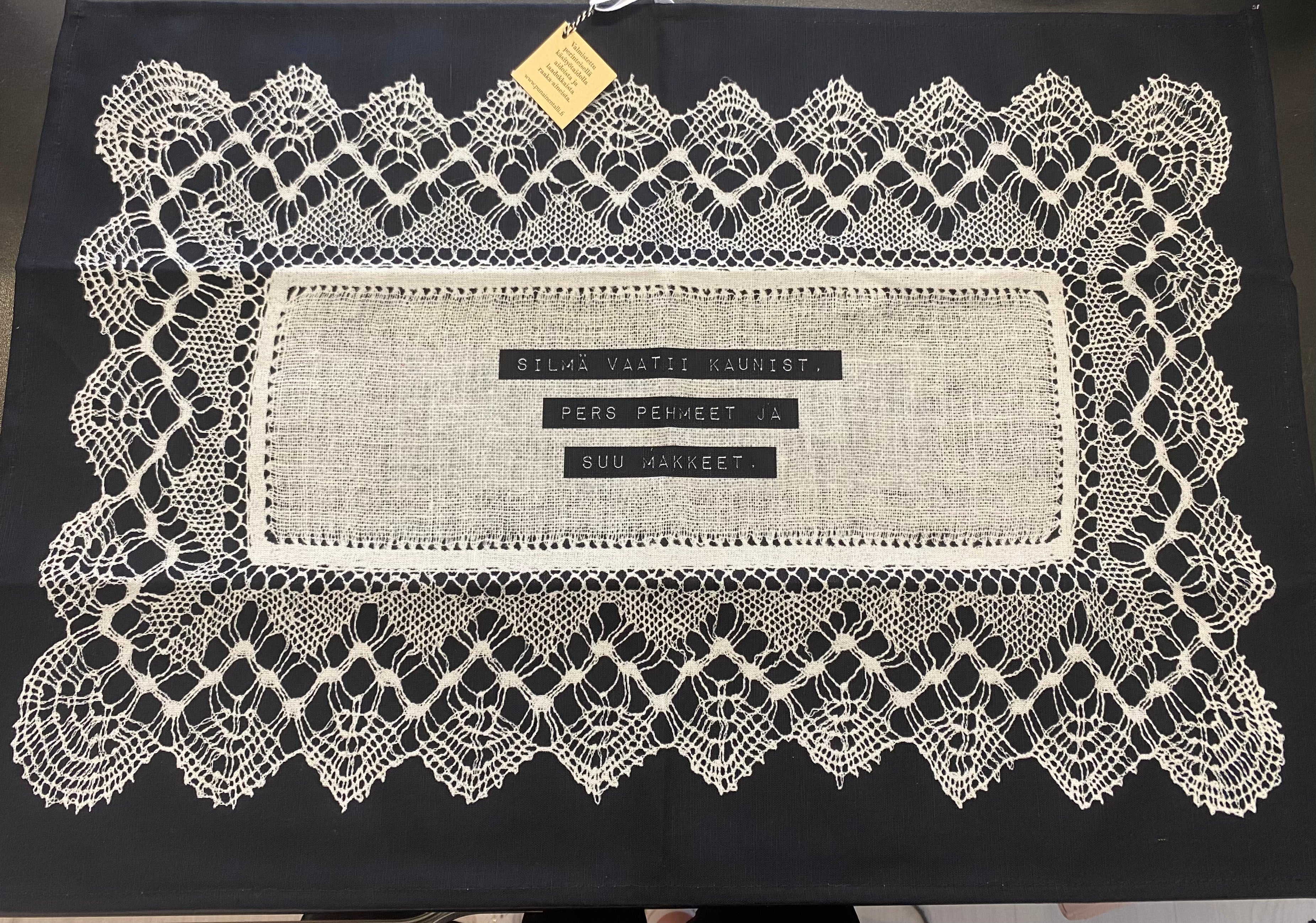 Rauman murteen / reseptien keittiöpyyhkeet