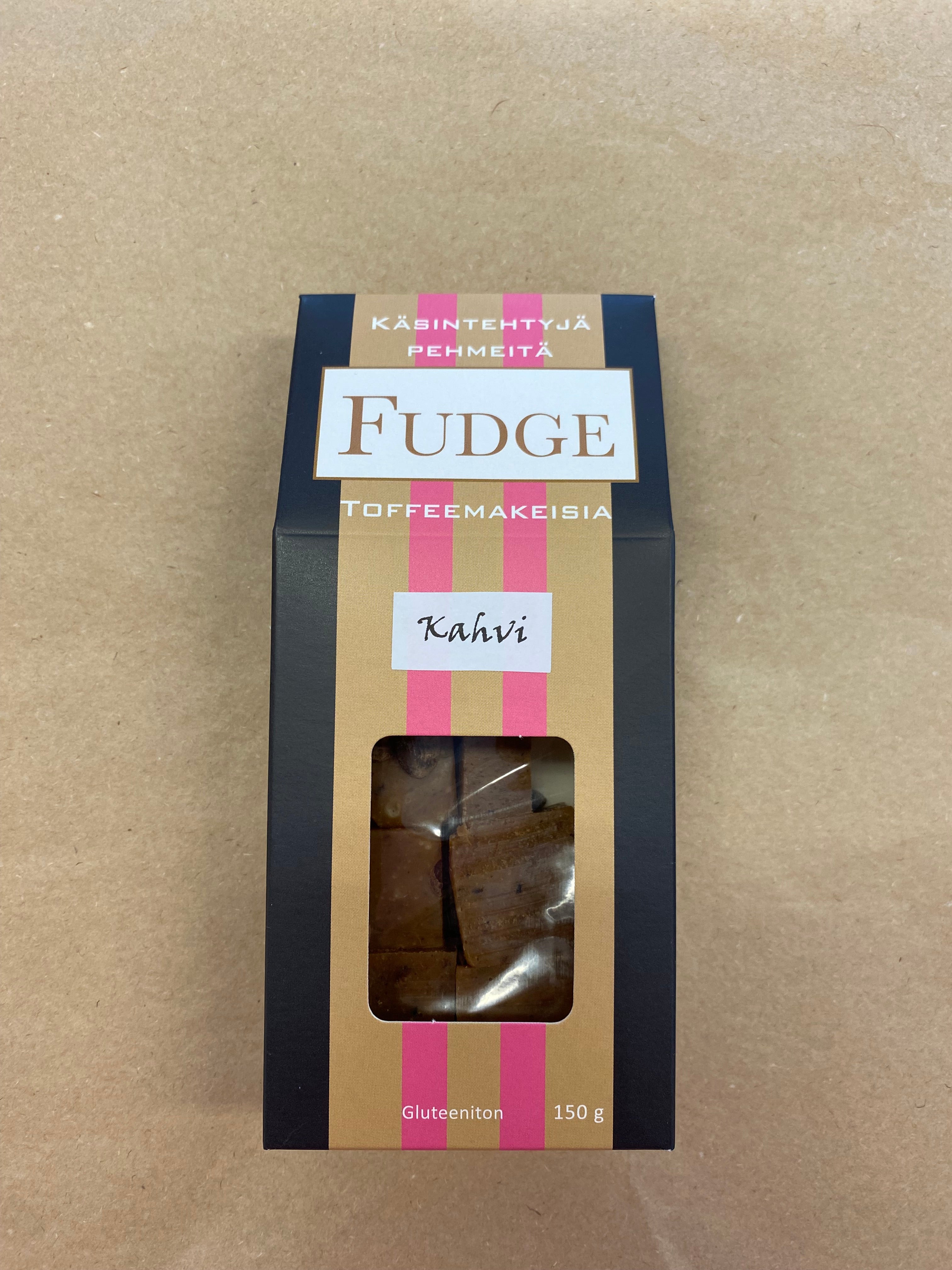 Fudge - pehmeä maitotoffee, kolme makuvaihtoehtoa