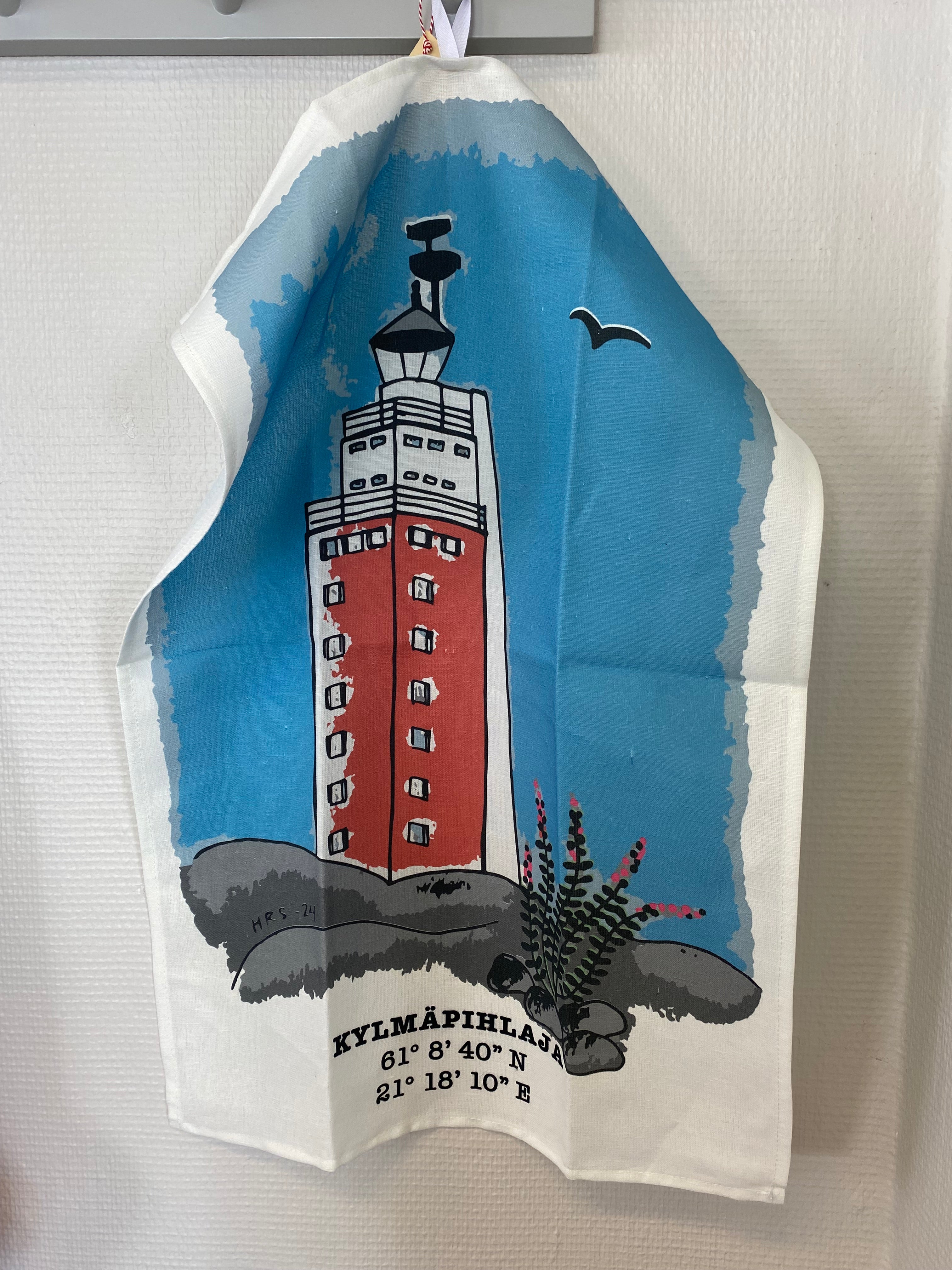 Kylmäpihlaja -keittiöpyyhe