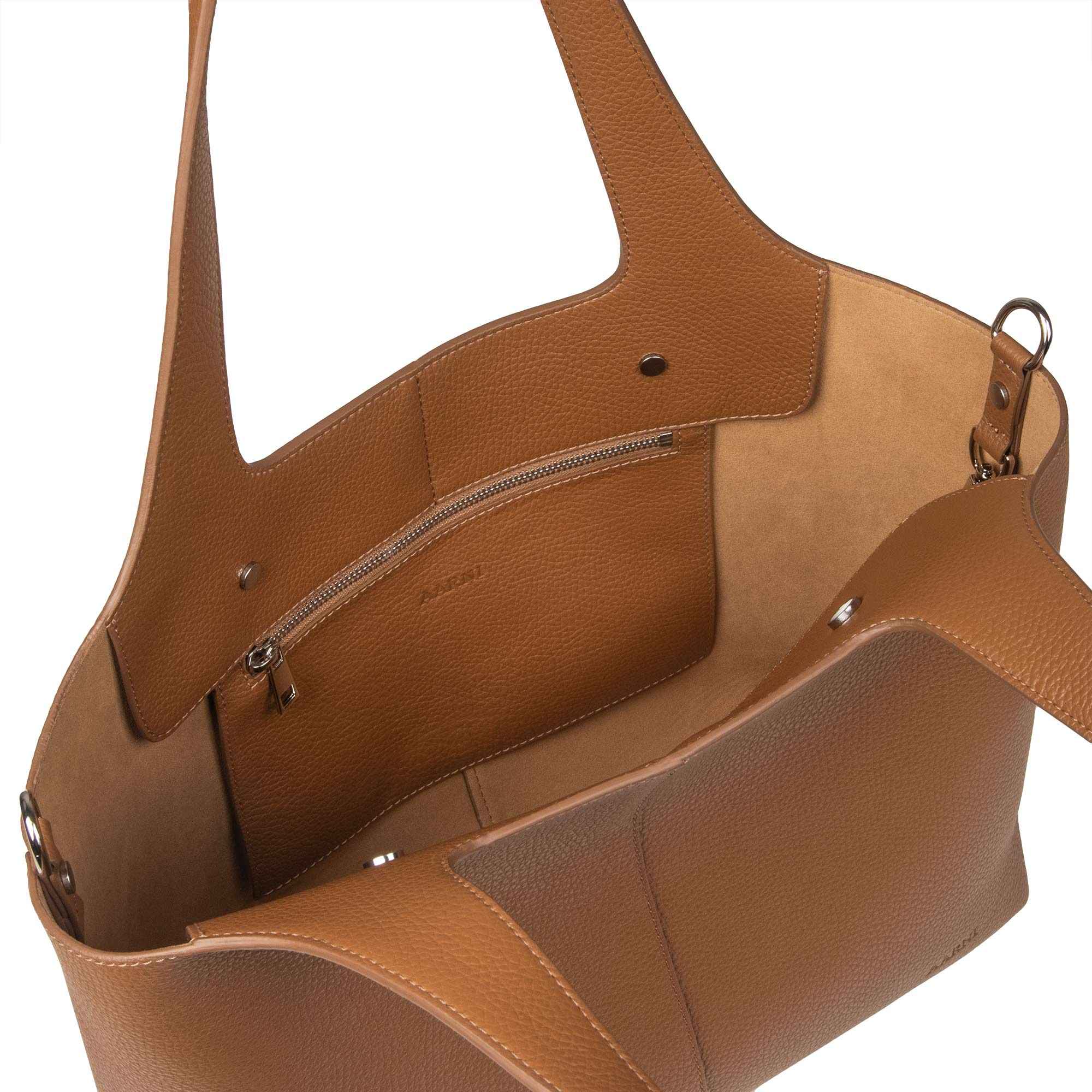 Aava Tote-laukku, konjakki