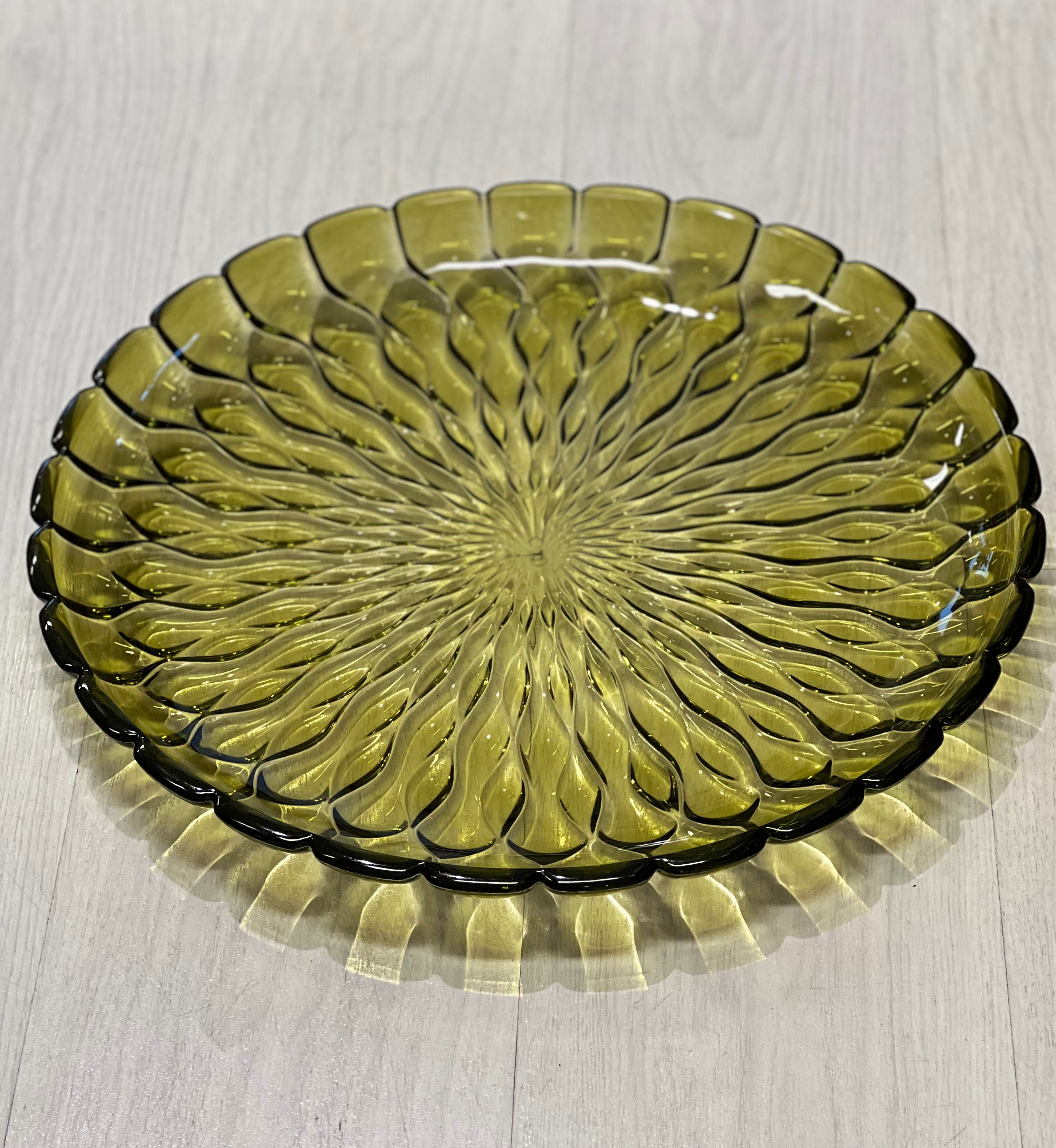 Jelly lautanen / tarjotin 45 cm vihreä