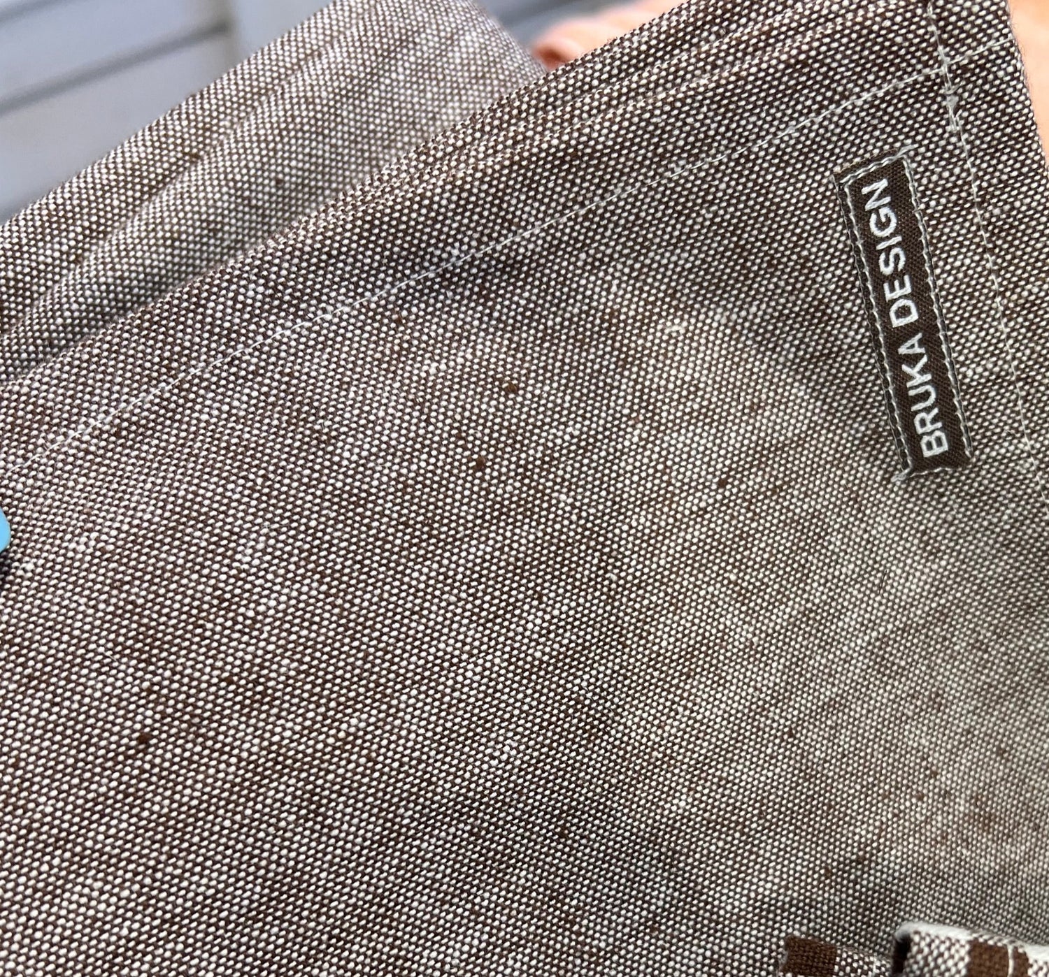 Bruka keittiöpyyhe ruskea