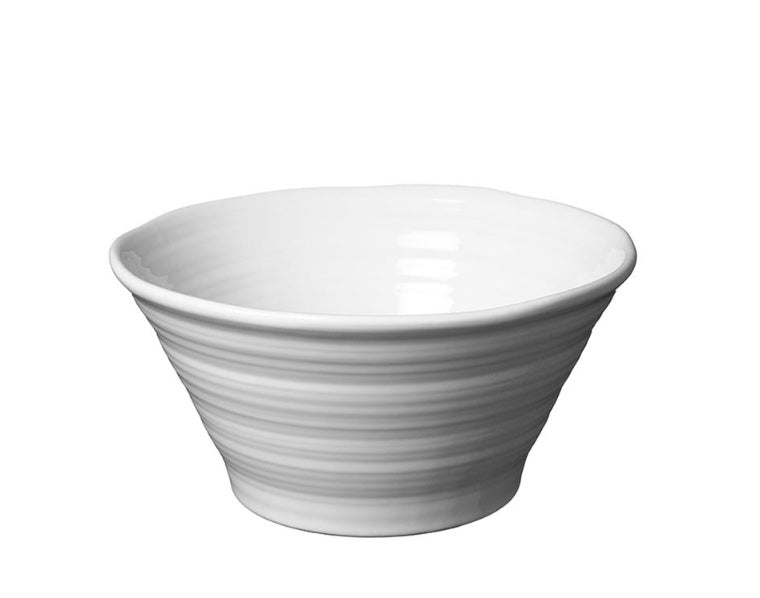 Capri -sarjan kulho tarjoiluun valkoinen 25 cm