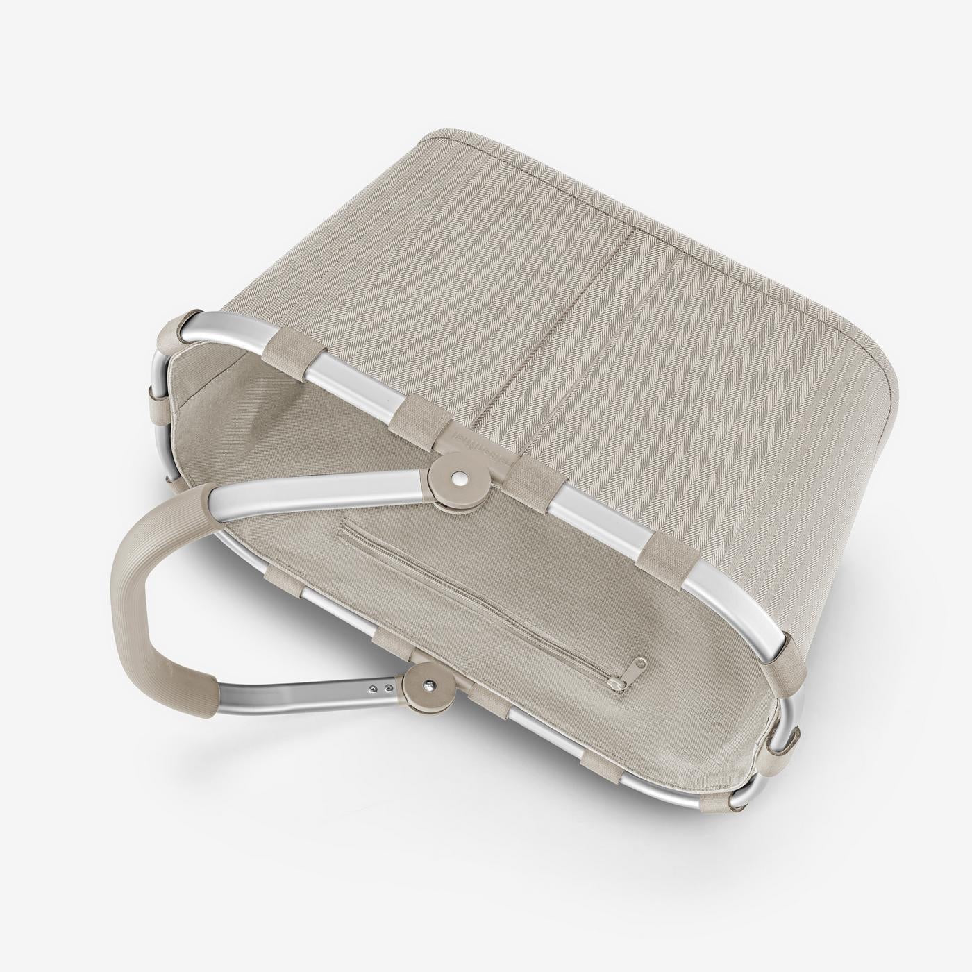 Carrybag Kalaruotokuvioitu hiekka - ostoskori, kokoontaittuva