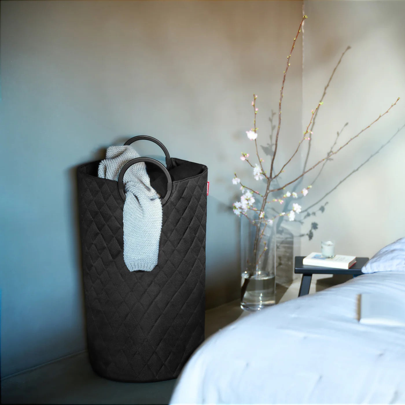 Loophome L kangaskori musta esim. pyykille