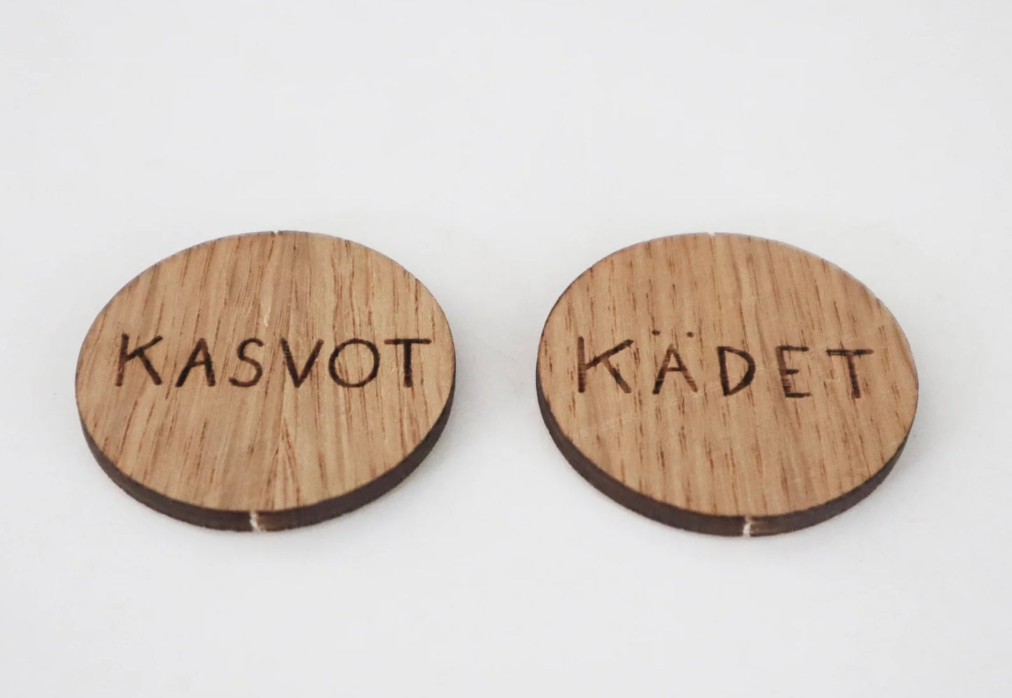 Pyyhekyltit tarrakiinnitys KASVOT, VIERAAT