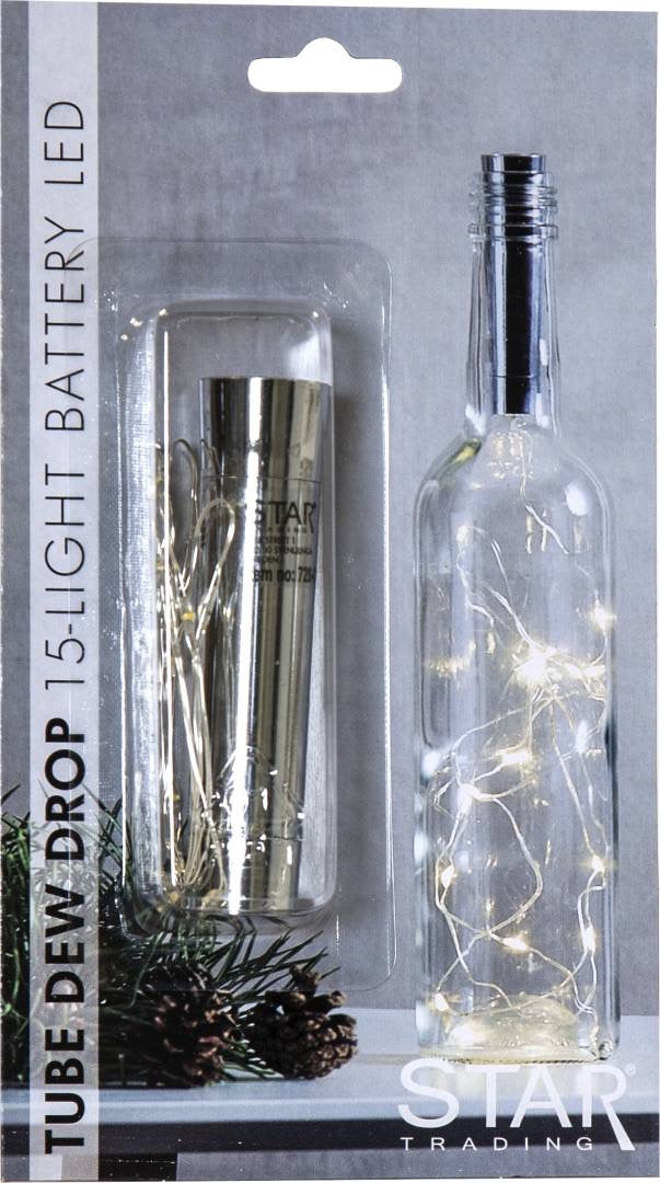 Dew Drop Tube valosarja 15L hopea 75 cm