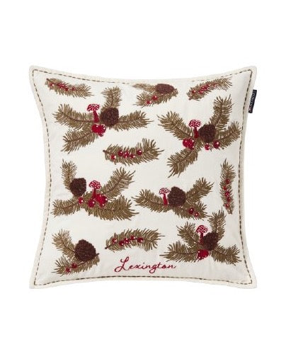 Männynoksa, luomupuuvillasamettia, tyynynpäällinen