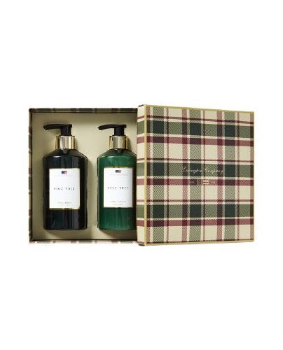 Männyn tuoksuinen -käsisaippua ja käsivoide (2:n setti)