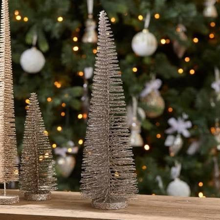 Glitter kuusikoriste 25 cm