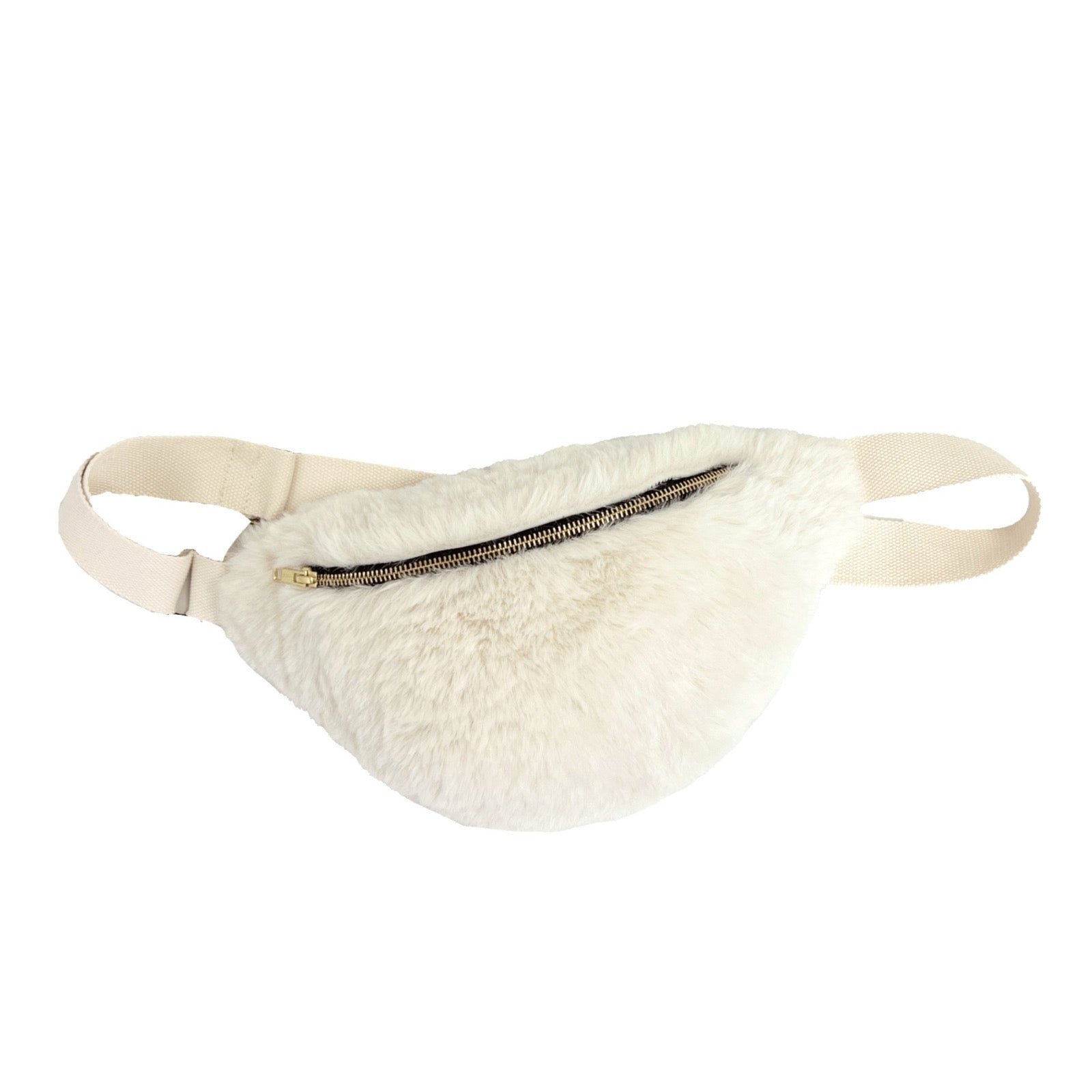 Banana bag, vyölaukku tekoturkista eri värejä