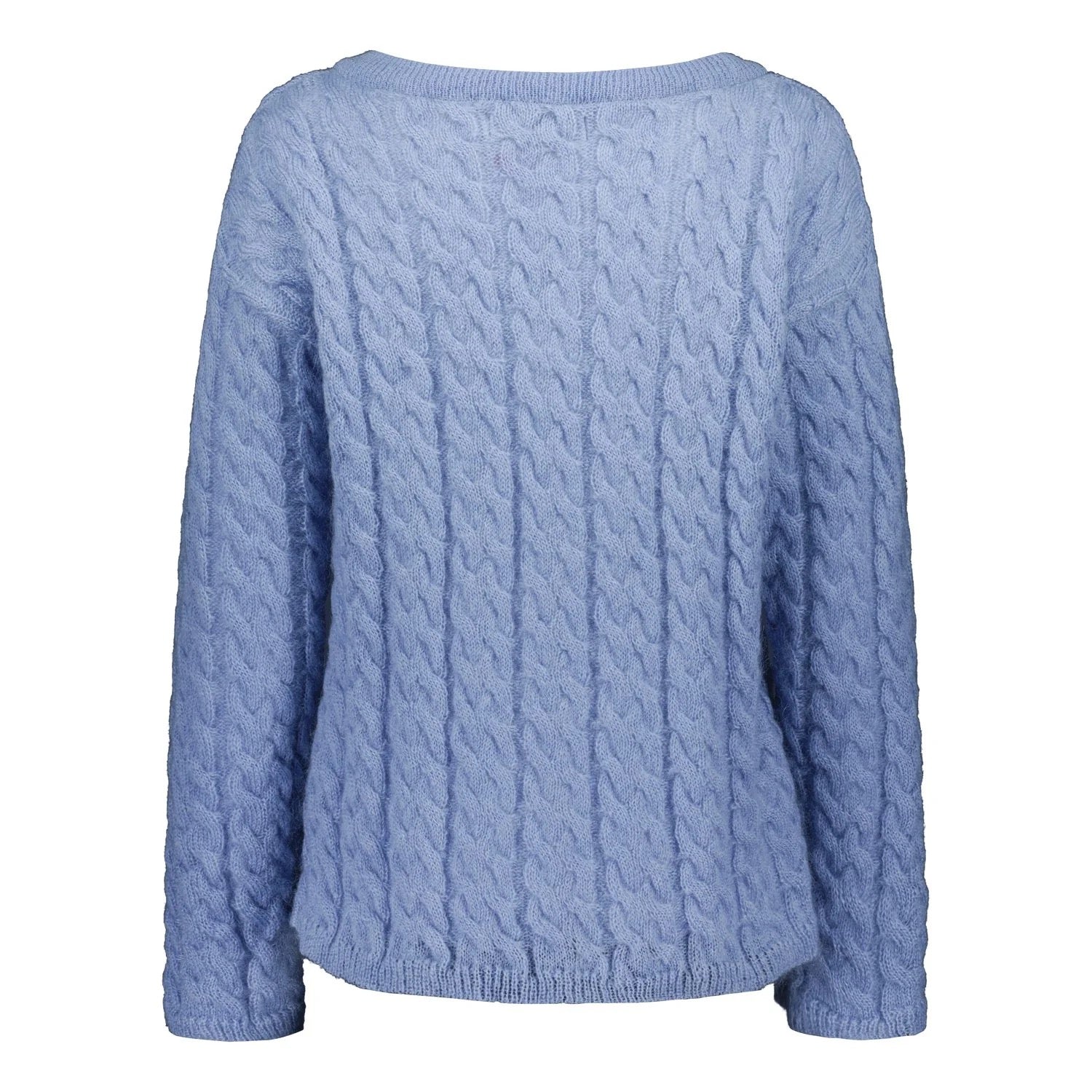 Mohairvillainen palmikkoneule, Cable knit XL/XXL