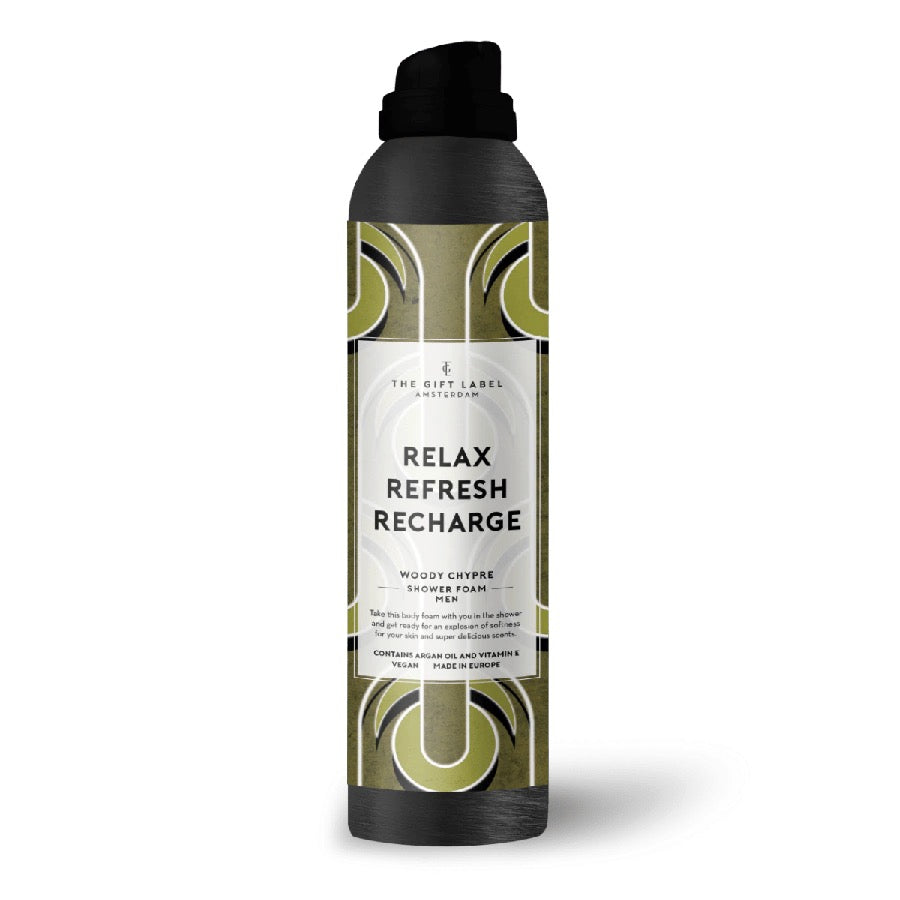 Relax Refresh Recharge suihkuvaahto (miehet) 200 ml