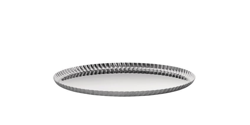 Pleats tarjotin terästä 31 cm