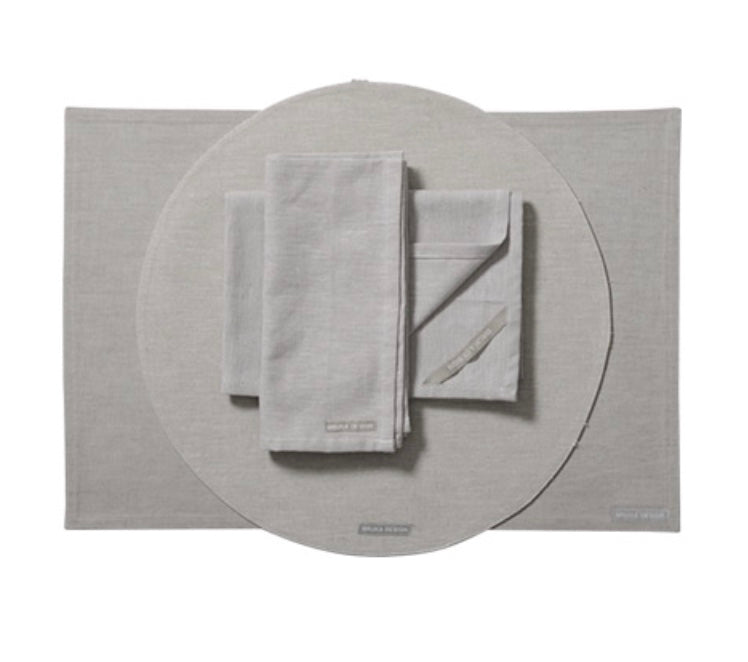 Bruka keittiöpyyhe harmaa eri kuoseja