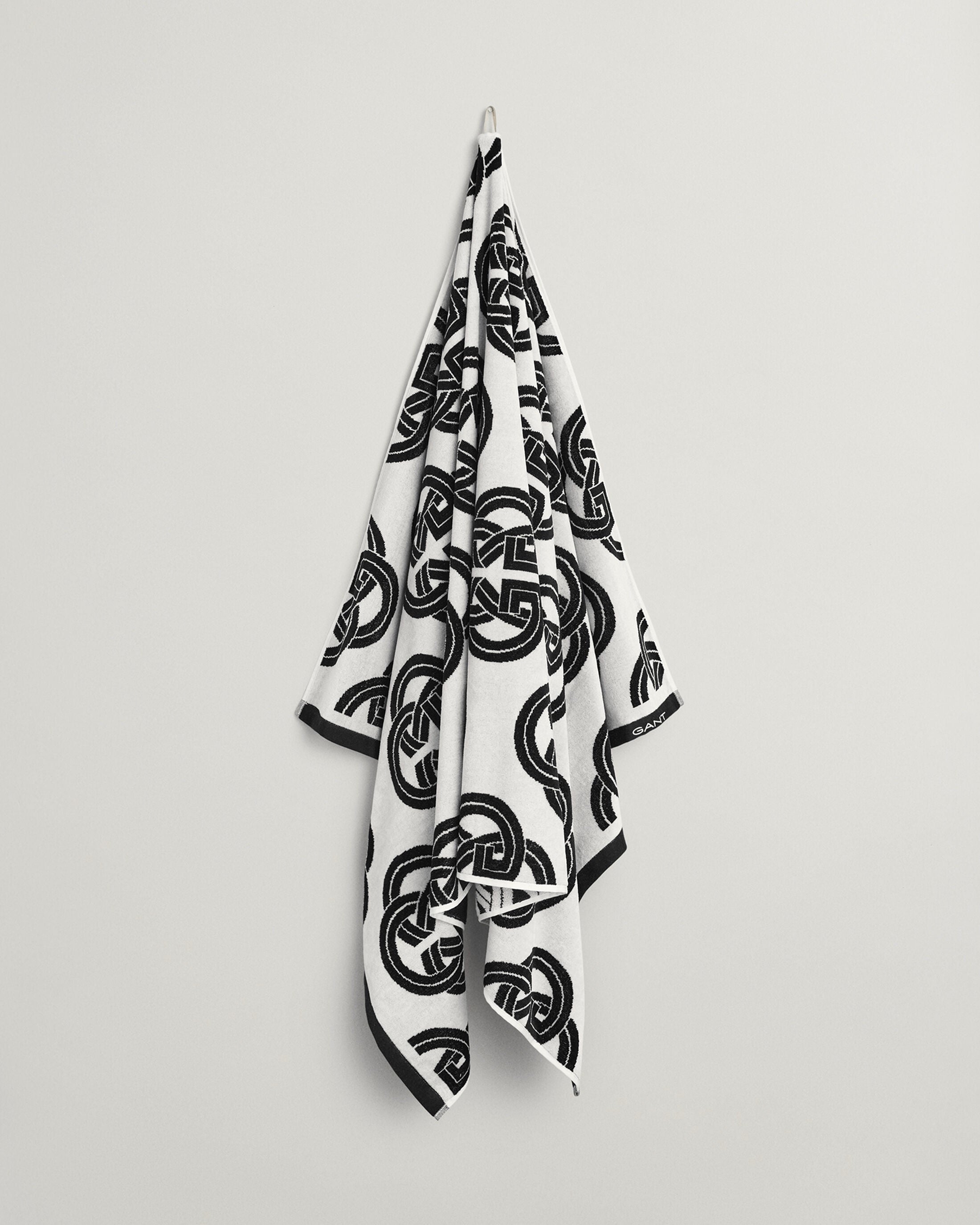 Gant printtikuvioitu Monogram-rantapyyhe 100x180 cm