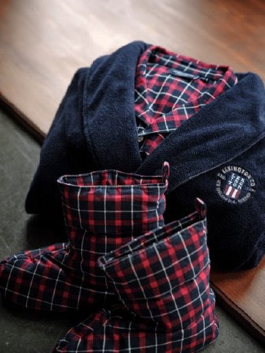 Ruudullinen Ethan flanelliyöpuku XXL
