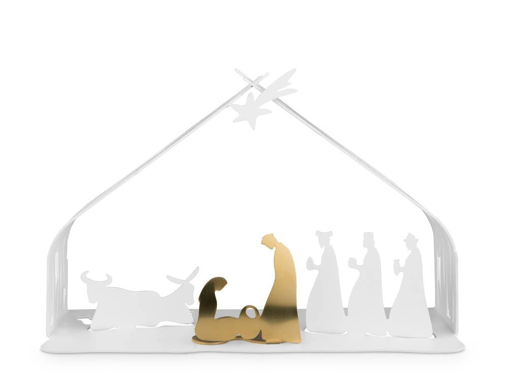 Bark crib seimi valkoinen