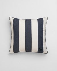 Yacht Stripe - merellinen raidallinen tyynyn päällinen beige