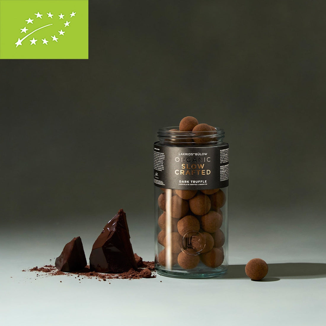 Slow crafted dark truffle mini (2 lakusuklaapalloa)