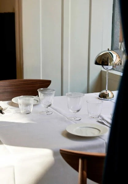 Flowerpot ladattava pöytävalaisin matta harmaa (grey beige)  VP9