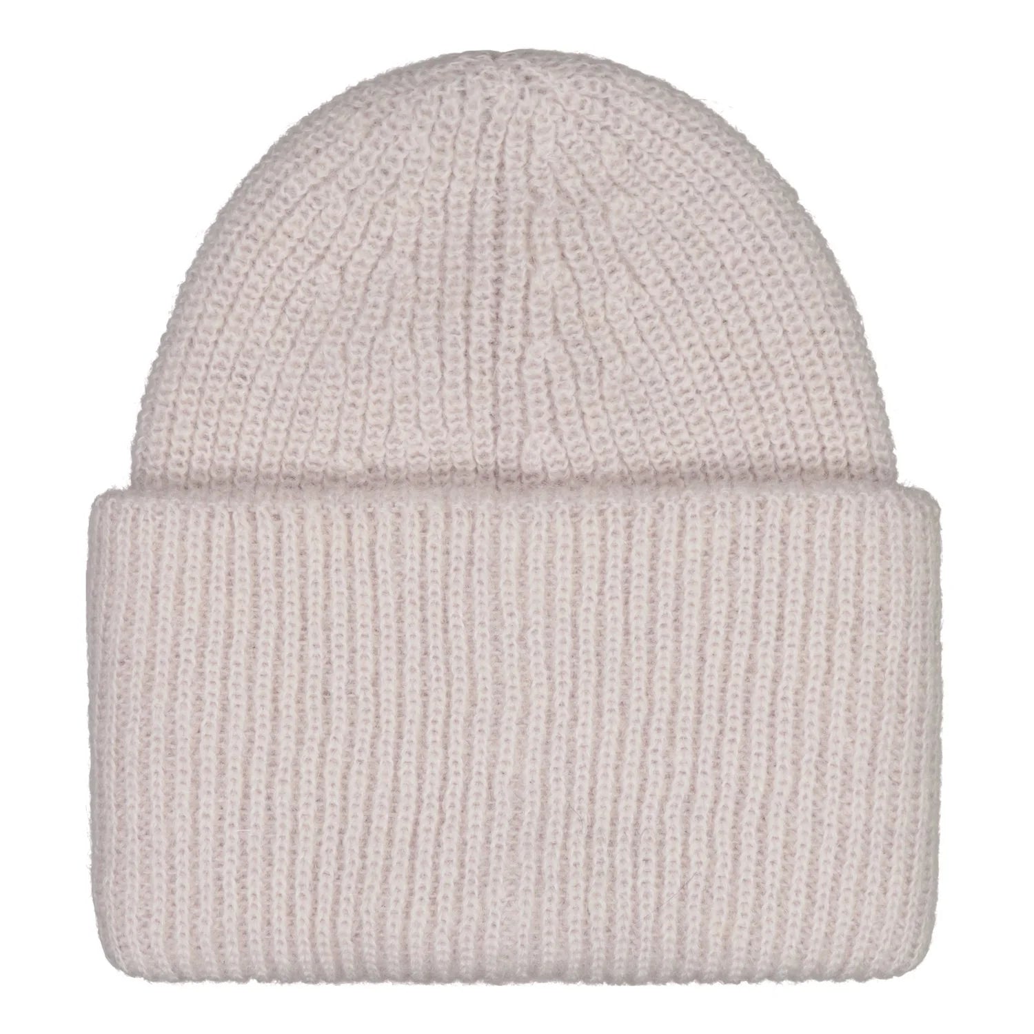 Suomessa valmistettu mohair pipo powder ja oatmeal