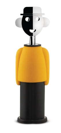 Alessandro korkkiruuvi keltainen-musta