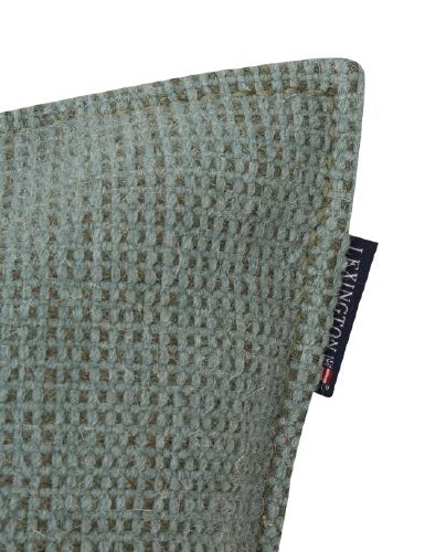 Structured villasekoite tyynynpäällinen vihreä 50x50cm
