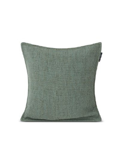 Structured villasekoite tyynynpäällinen vihreä 50x50cm