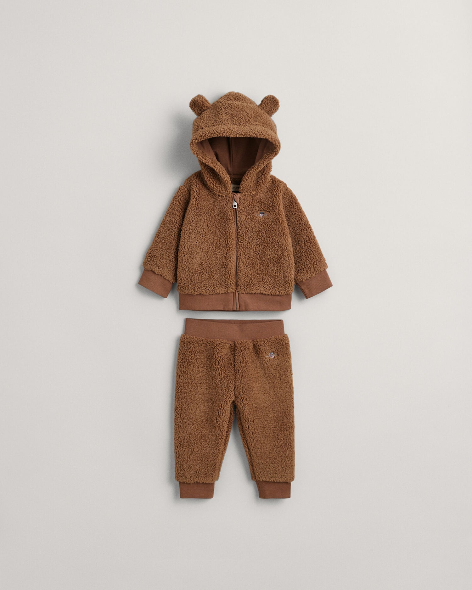 Baby pörröinen fleecesetti 80 cm