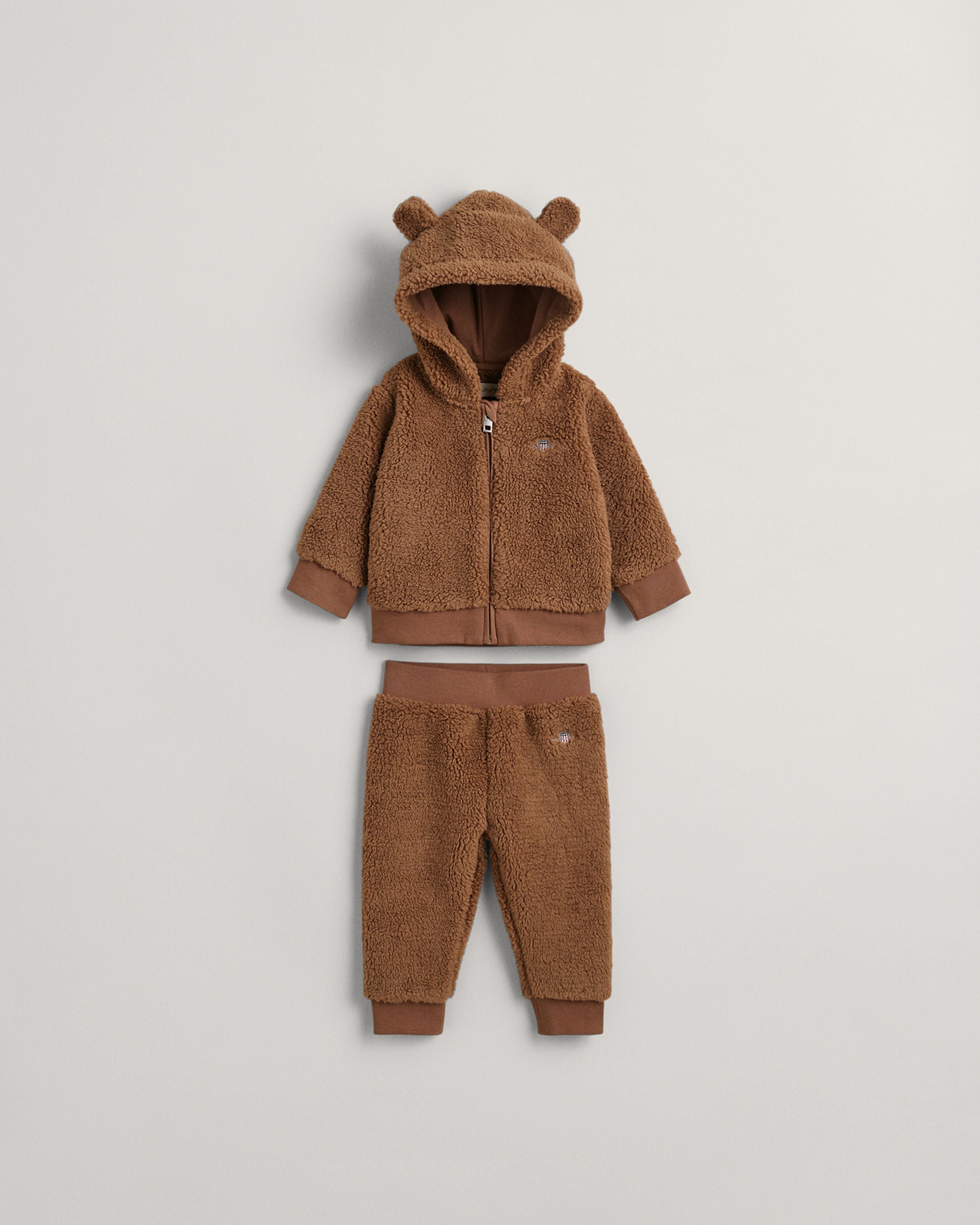 Baby pörröinen fleecesetti 80 cm