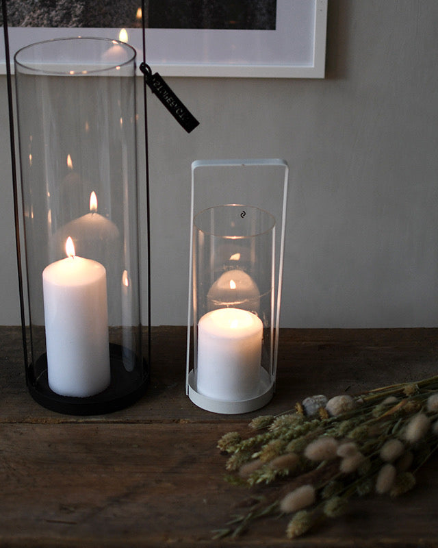 Kvarnvik korkea lyhty valkoinen