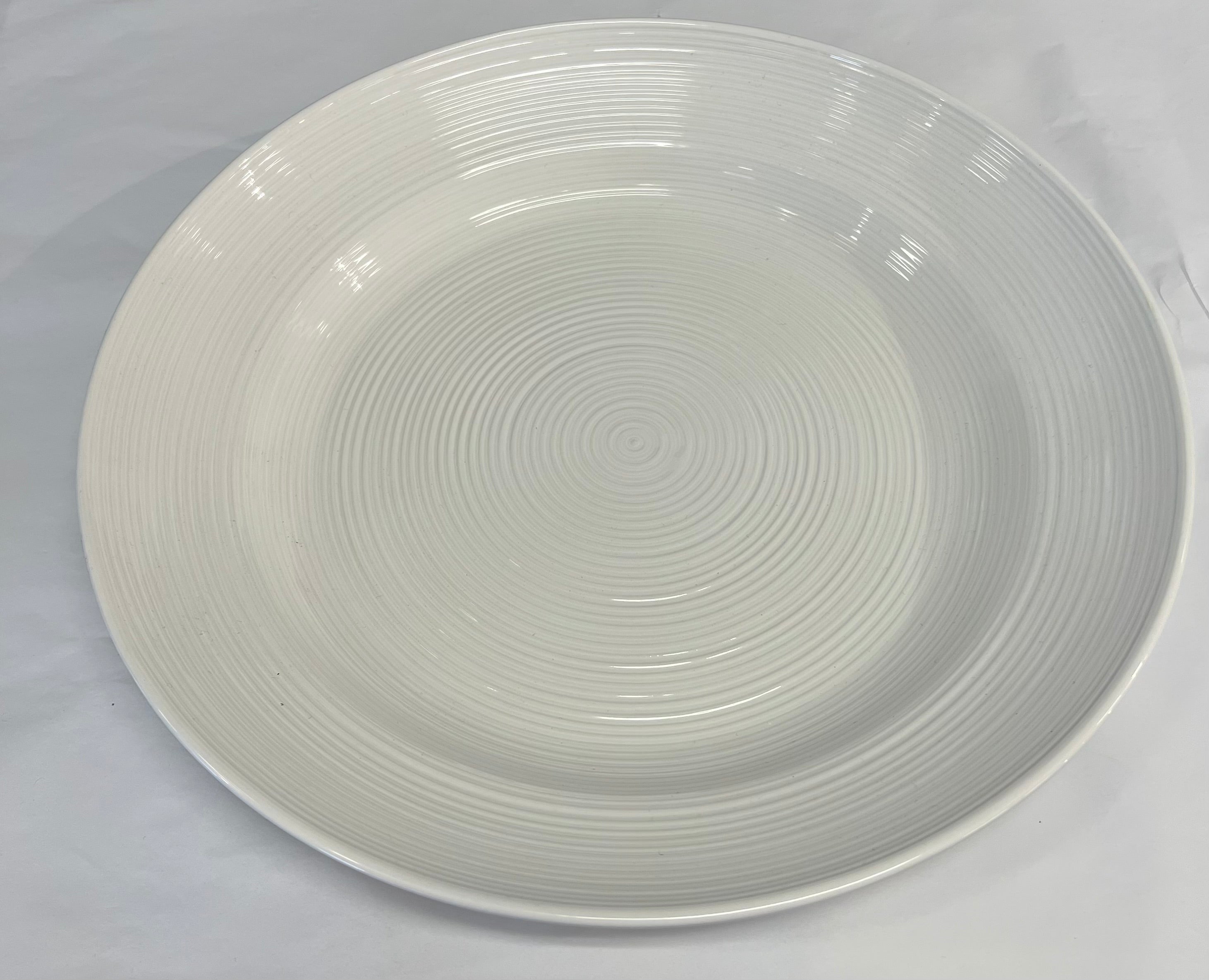 Colour Tarjoiluastia / -lautanen valkoinen 37 cm