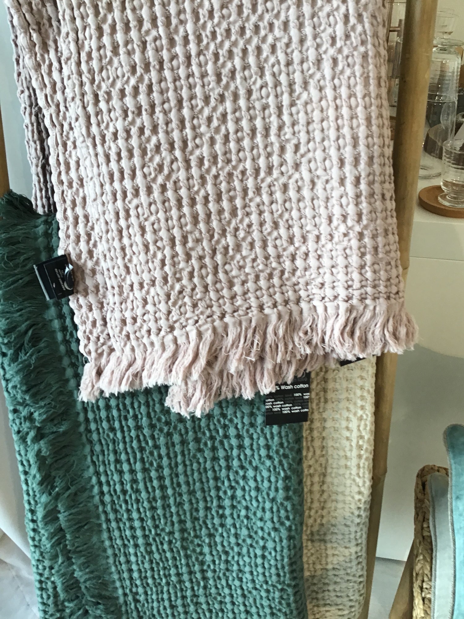 Torkkupeitto, beige