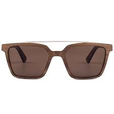 Blake - walnut aurinkolasit