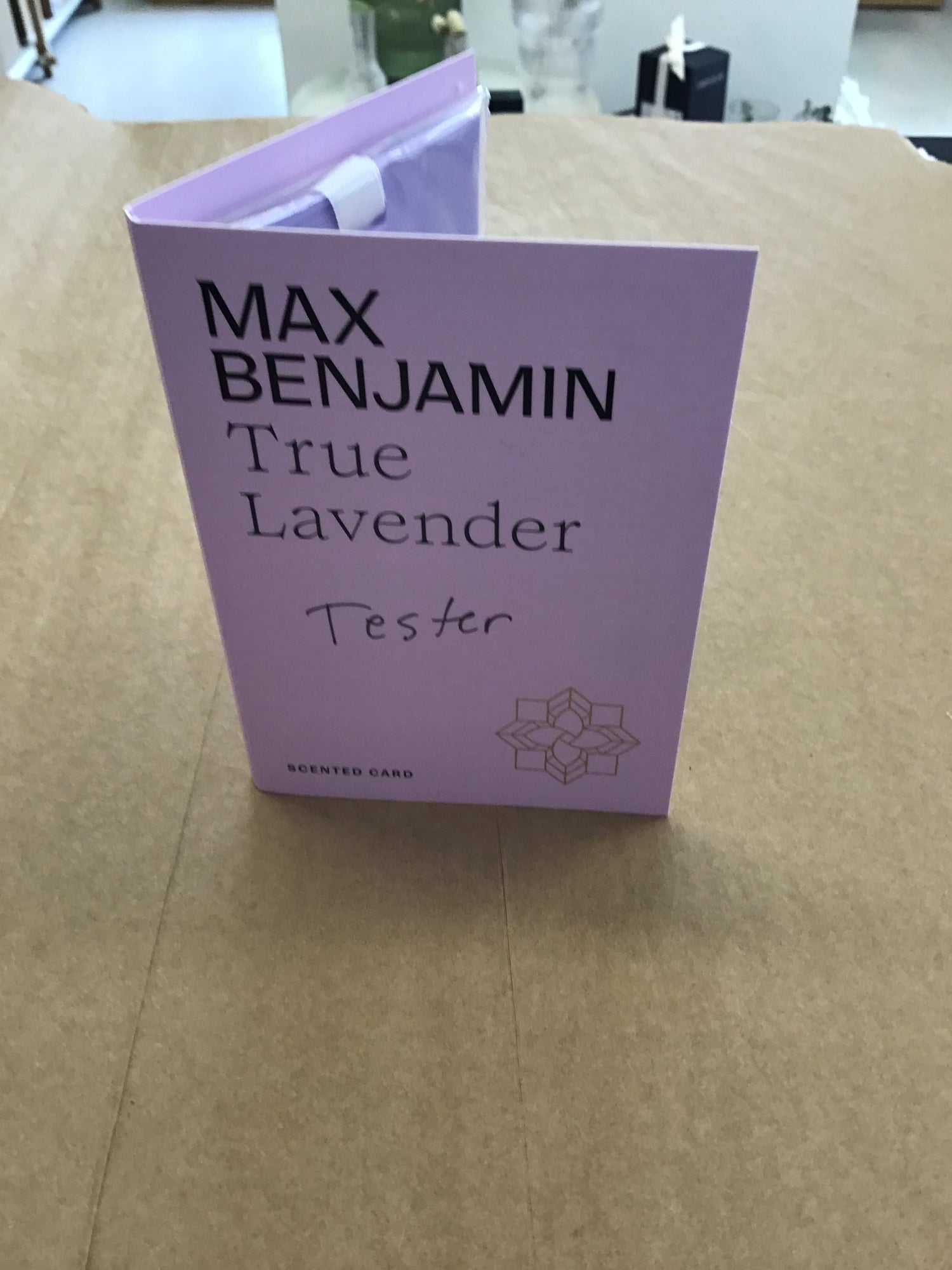Max Benjamin tuoksukortti True Lavender