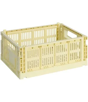 Colour Grate M säilytyskori light yellow