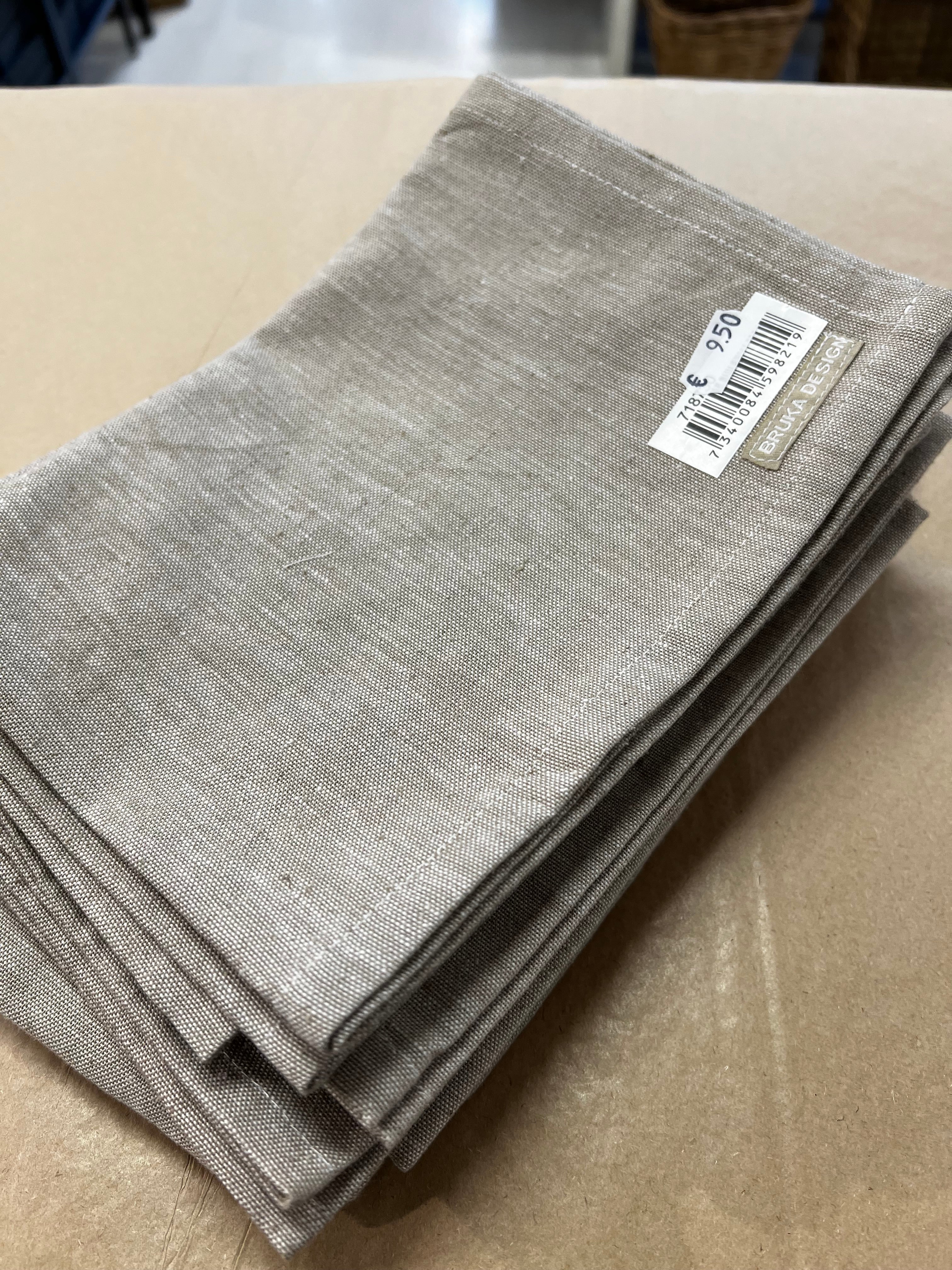 Bruka keittiöpyyhe vaalea