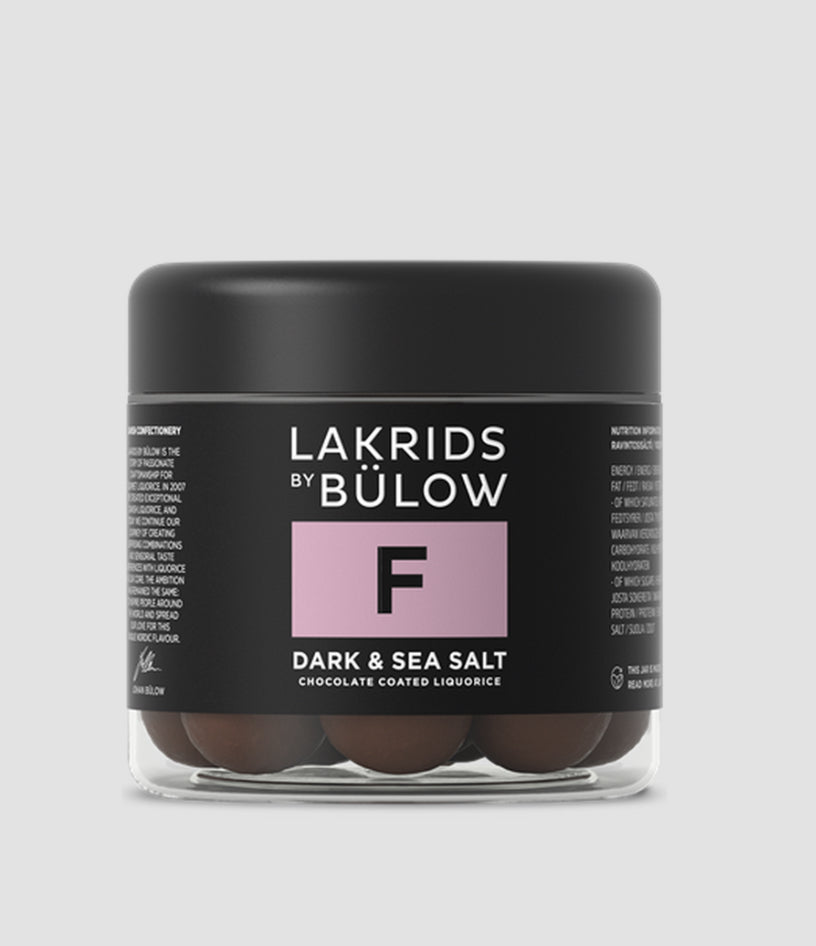 F - DARK &amp; SEA SALT - 125g