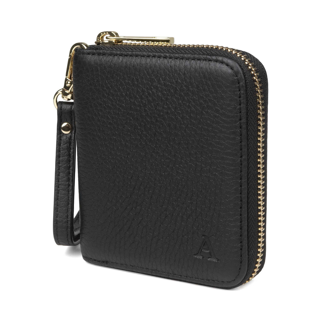 Mini Clutch - lompakko (musta/kulta)
