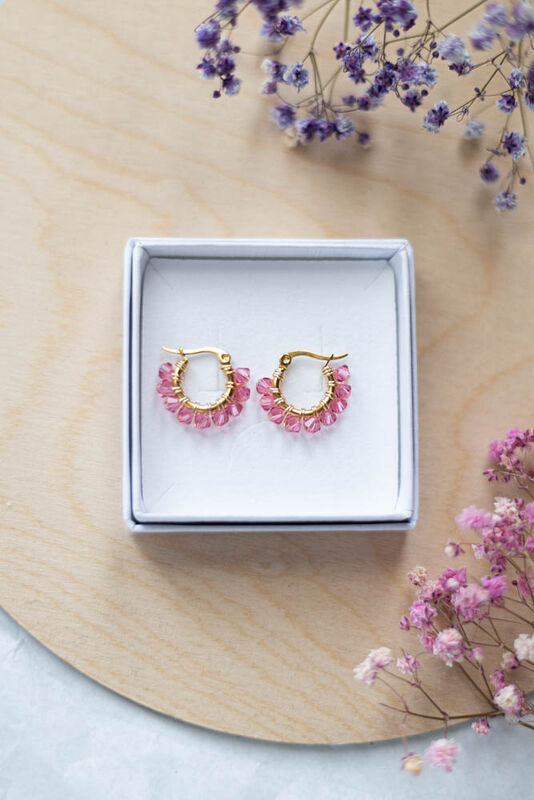 Alma kristallihelmi korvakorut