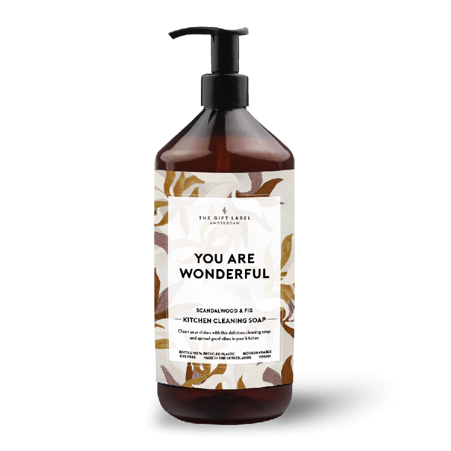 Kitchen Cleaning Soap - You are Wonderful 1000ml