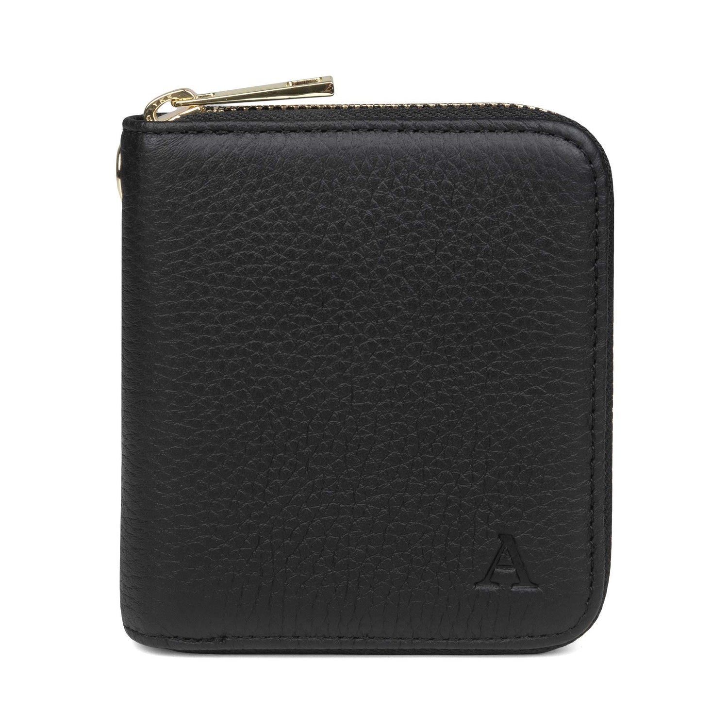 Mini Clutch -lompakko, musta/hopea